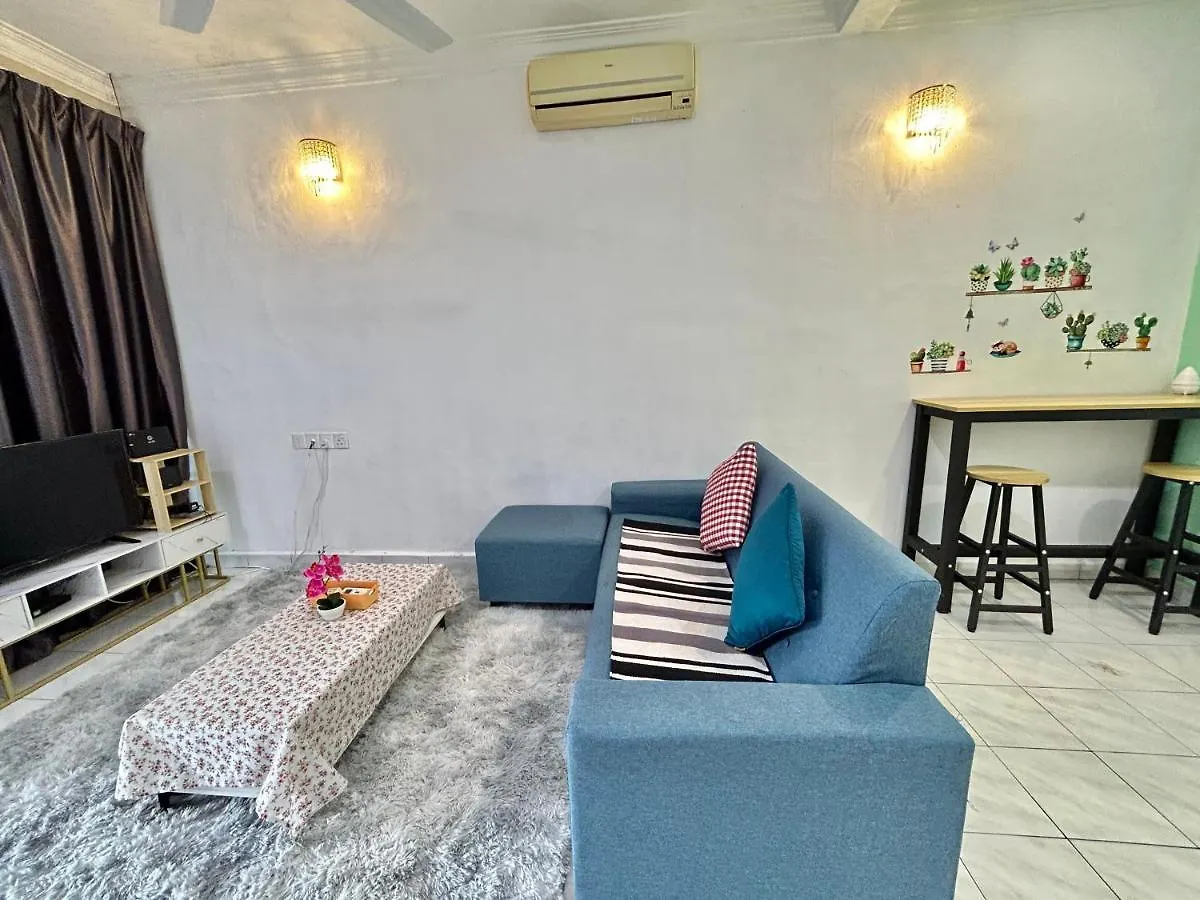 Cozy14#4Pax#Wifi#Nearaeonalma#5Kmtoiconcity Bukit Mertajam Holiday home