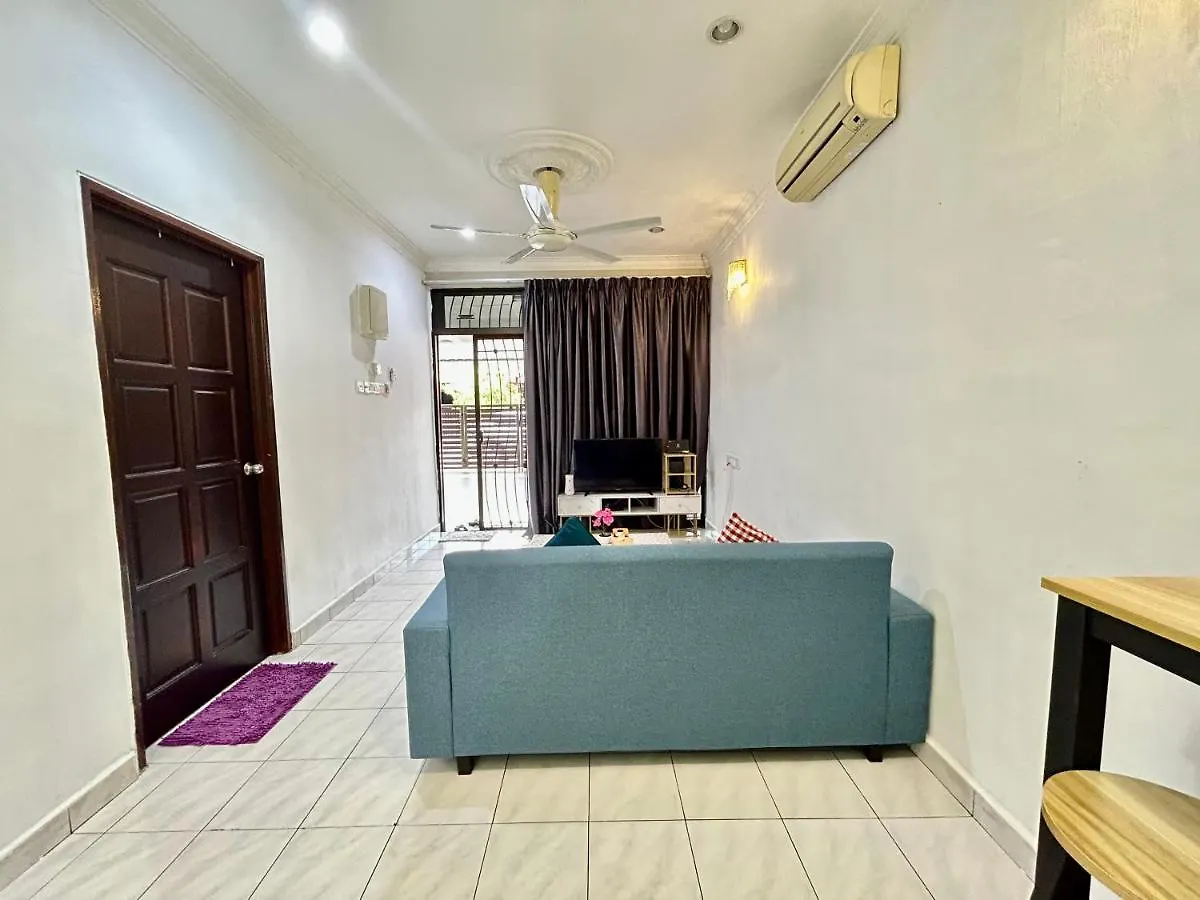 Cozy14#4Pax#Wifi#Nearaeonalma#5Kmtoiconcity Bukit Mertajam Holiday home
