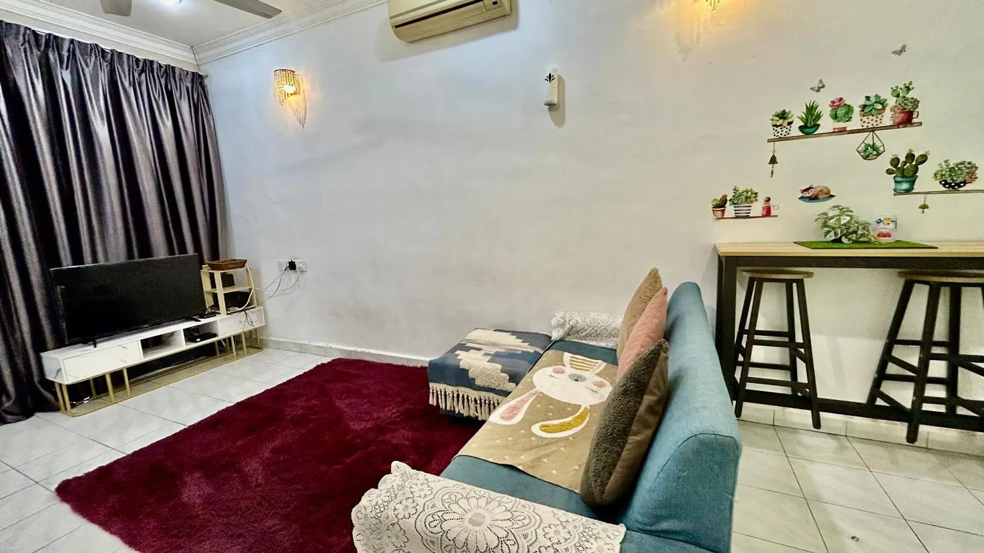 Cozy14#4Pax#Wifi#Nearaeonalma#5Kmtoiconcity Bukit Mertajam Malaysia